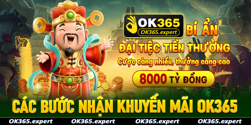 Hướng dẫn cụ thể các bước tham gia nhận khuyến mãi OK365